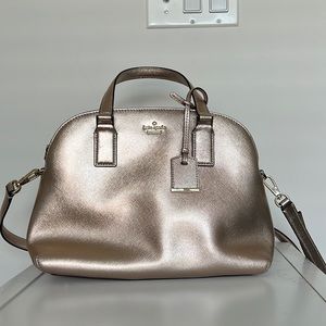 Gold Kate Spade Bag